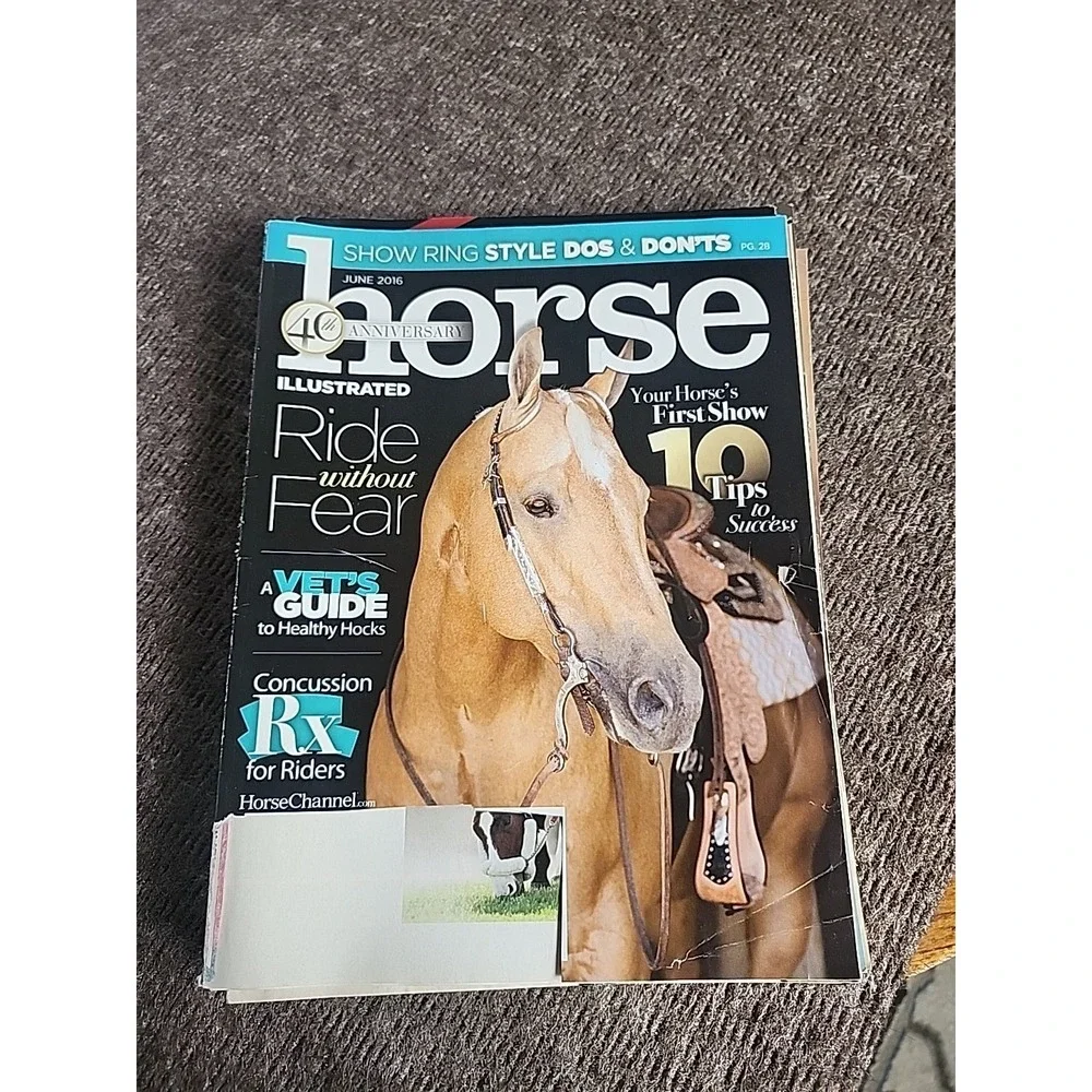 horse illustrated magazine 2016 Year Every Month Address Removed